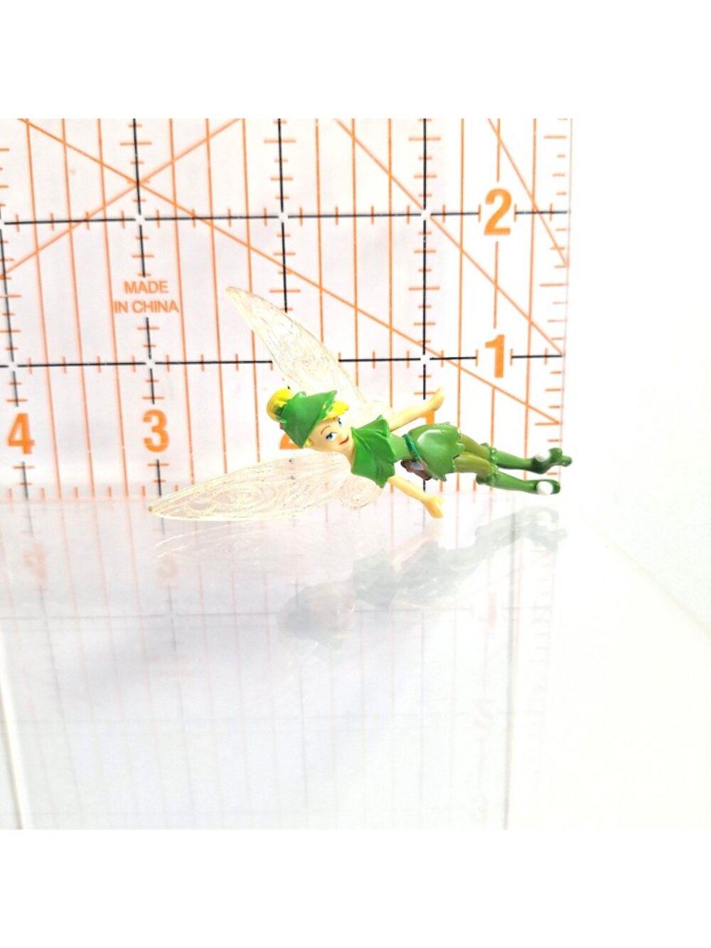 Tinker Bell Fairy Peter Pan 3" Mini Miniature Plastic Figure Cake Topper - Picture 6 of 8